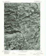 Mount Pocono Pennsylvania Historical topographic map, 1:24000 scale, 7.5 X 7.5 Minute, Year 1976