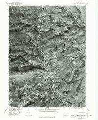 Mount Pocono Pennsylvania Historical topographic map, 1:24000 scale, 7.5 X 7.5 Minute, Year 1976