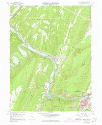 Mount Union Pennsylvania Historical topographic map, 1:24000 scale, 7.5 X 7.5 Minute, Year 1959