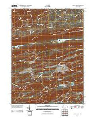 Mount Carmel Pennsylvania Historical topographic map, 1:24000 scale, 7.5 X 7.5 Minute, Year 2010