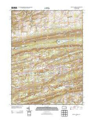 Mount Carmel Pennsylvania Historical topographic map, 1:24000 scale, 7.5 X 7.5 Minute, Year 2013