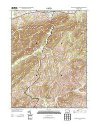 Mount Holly Springs Pennsylvania Historical topographic map, 1:24000 scale, 7.5 X 7.5 Minute, Year 2013
