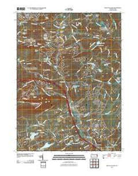 Mount Pocono Pennsylvania Historical topographic map, 1:24000 scale, 7.5 X 7.5 Minute, Year 2010