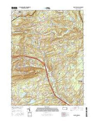 Mount Pocono Pennsylvania Current topographic map, 1:24000 scale, 7.5 X 7.5 Minute, Year 2016