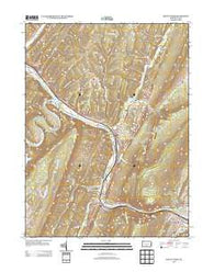 Mount Union Pennsylvania Historical topographic map, 1:24000 scale, 7.5 X 7.5 Minute, Year 2013