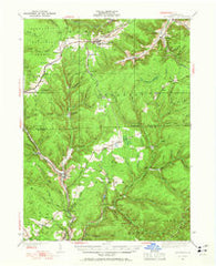Mt. Jewett Pennsylvania Historical topographic map, 1:62500 scale, 15 X 15 Minute, Year 1935