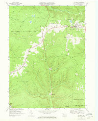 Mt. Jewett Pennsylvania Historical topographic map, 1:24000 scale, 7.5 X 7.5 Minute, Year 1969