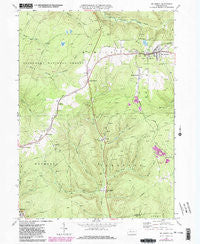 Mt Jewett Pennsylvania Historical topographic map, 1:24000 scale, 7.5 X 7.5 Minute, Year 1969