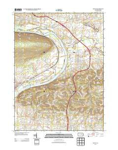 Muncy Pennsylvania Historical topographic map, 1:24000 scale, 7.5 X 7.5 Minute, Year 2013