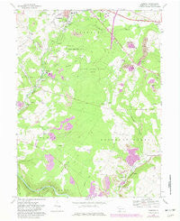 Murdock Pennsylvania Historical topographic map, 1:24000 scale, 7.5 X 7.5 Minute, Year 1968