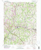 Murrysville Pennsylvania Historical topographic map, 1:24000 scale, 7.5 X 7.5 Minute, Year 1953
