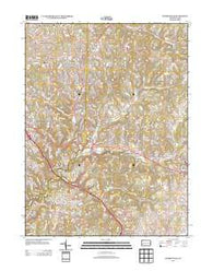 Murrysville Pennsylvania Historical topographic map, 1:24000 scale, 7.5 X 7.5 Minute, Year 2013
