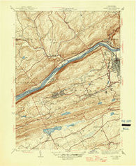 Nanticoke Pennsylvania Historical topographic map, 1:31680 scale, 7.5 X 7.5 Minute, Year 1946