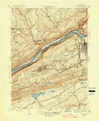 Nanticoke Pennsylvania Historical topographic map, 1:31680 scale, 7.5 X 7.5 Minute, Year 1946
