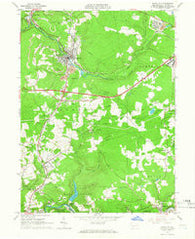 Nanty Glo Pennsylvania Historical topographic map, 1:24000 scale, 7.5 X 7.5 Minute, Year 1964