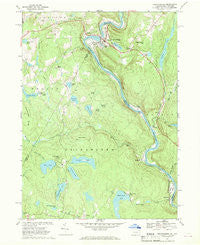 Narrowsburg New York Historical topographic map, 1:24000 scale, 7.5 X 7.5 Minute, Year 1968