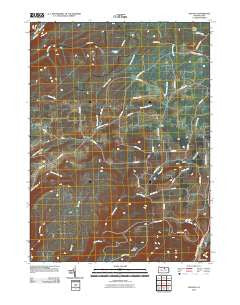 Nauvoo Pennsylvania Historical topographic map, 1:24000 scale, 7.5 X 7.5 Minute, Year 2010