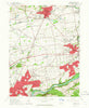 Nazareth Pennsylvania Historical topographic map, 1:24000 scale, 7.5 X 7.5 Minute, Year 1964