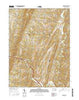 Needmore Pennsylvania Current topographic map, 1:24000 scale, 7.5 X 7.5 Minute, Year 2016
