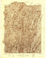 Needmore Pennsylvania Historical topographic map, 1:48000 scale, 15 X 15 Minute, Year 1925