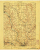 Neshannock Pennsylvania Historical topographic map, 1:62500 scale, 15 X 15 Minute, Year 1907