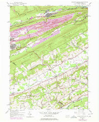 Nesquehoning Pennsylvania Historical topographic map, 1:24000 scale, 7.5 X 7.5 Minute, Year 1948