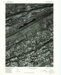 Nesquehoning Pennsylvania Historical topographic map, 1:24000 scale, 7.5 X 7.5 Minute, Year 1976