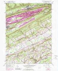 Nesquehoning Pennsylvania Historical topographic map, 1:24000 scale, 7.5 X 7.5 Minute, Year 1948
