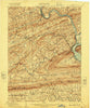 New Bloomfield Pennsylvania Historical topographic map, 1:62500 scale, 15 X 15 Minute, Year 1907