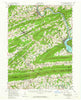 New Bloomfield Pennsylvania Historical topographic map, 1:62500 scale, 15 X 15 Minute, Year 1952