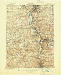 New Castle Pennsylvania Historical topographic map, 1:62500 scale, 15 X 15 Minute, Year 1904