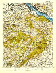 New Cumberland Pennsylvania Historical topographic map, 1:62500 scale, 15 X 15 Minute, Year 1906
