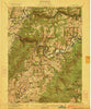 New Florence Pennsylvania Historical topographic map, 1:62500 scale, 15 X 15 Minute, Year 1922