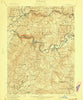 New Florence Pennsylvania Historical topographic map, 1:62500 scale, 15 X 15 Minute, Year 1922
