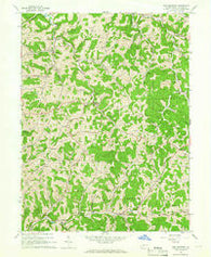 New Freeport Pennsylvania Historical topographic map, 1:24000 scale, 7.5 X 7.5 Minute, Year 1964