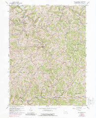 New Freeport Pennsylvania Historical topographic map, 1:24000 scale, 7.5 X 7.5 Minute, Year 1964