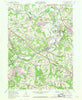 New Galilee Pennsylvania Historical topographic map, 1:24000 scale, 7.5 X 7.5 Minute, Year 1957