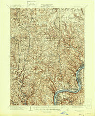 New Kensington Pennsylvania Historical topographic map, 1:62500 scale, 15 X 15 Minute, Year 1910