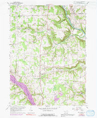 New Lebanon Pennsylvania Historical topographic map, 1:24000 scale, 7.5 X 7.5 Minute, Year 1960
