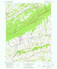 New Tripoli Pennsylvania Historical topographic map, 1:24000 scale, 7.5 X 7.5 Minute, Year 1956