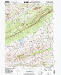 New Tripoli Pennsylvania Historical topographic map, 1:24000 scale, 7.5 X 7.5 Minute, Year 1999
