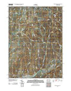 New Bethlehem Pennsylvania Historical topographic map, 1:24000 scale, 7.5 X 7.5 Minute, Year 2010