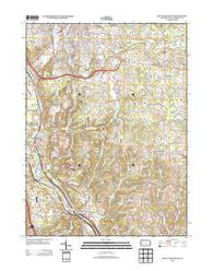 New Castle South Pennsylvania Historical topographic map, 1:24000 scale, 7.5 X 7.5 Minute, Year 2013