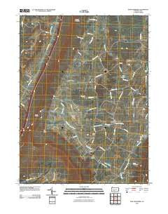 New Enterprise Pennsylvania Historical topographic map, 1:24000 scale, 7.5 X 7.5 Minute, Year 2010