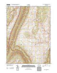 New Enterprise Pennsylvania Historical topographic map, 1:24000 scale, 7.5 X 7.5 Minute, Year 2013