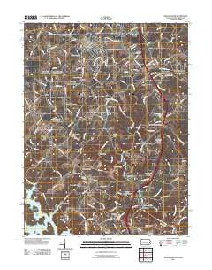 New Freedom Pennsylvania Historical topographic map, 1:24000 scale, 7.5 X 7.5 Minute, Year 2011