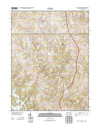 New Freedom Pennsylvania Historical topographic map, 1:24000 scale, 7.5 X 7.5 Minute, Year 2013