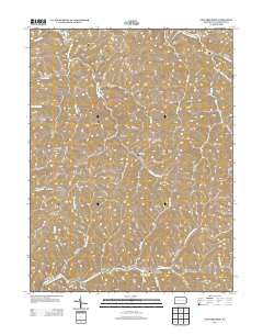 New Freeport Pennsylvania Historical topographic map, 1:24000 scale, 7.5 X 7.5 Minute, Year 2013