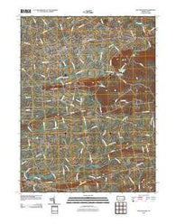 New Holland Pennsylvania Historical topographic map, 1:24000 scale, 7.5 X 7.5 Minute, Year 2010