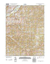 New Kensington East Pennsylvania Historical topographic map, 1:24000 scale, 7.5 X 7.5 Minute, Year 2013